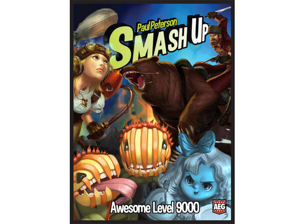 Smash Up Awesome Level 9000 Brädspel Frittstående Expansion till Smash Up